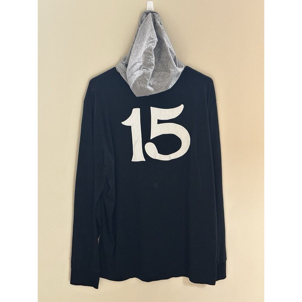 Polo Ralph Lauren Hoodie Shirt Lightweight Rowing Club Rare Men’s Size Large - Picture 3 of 3